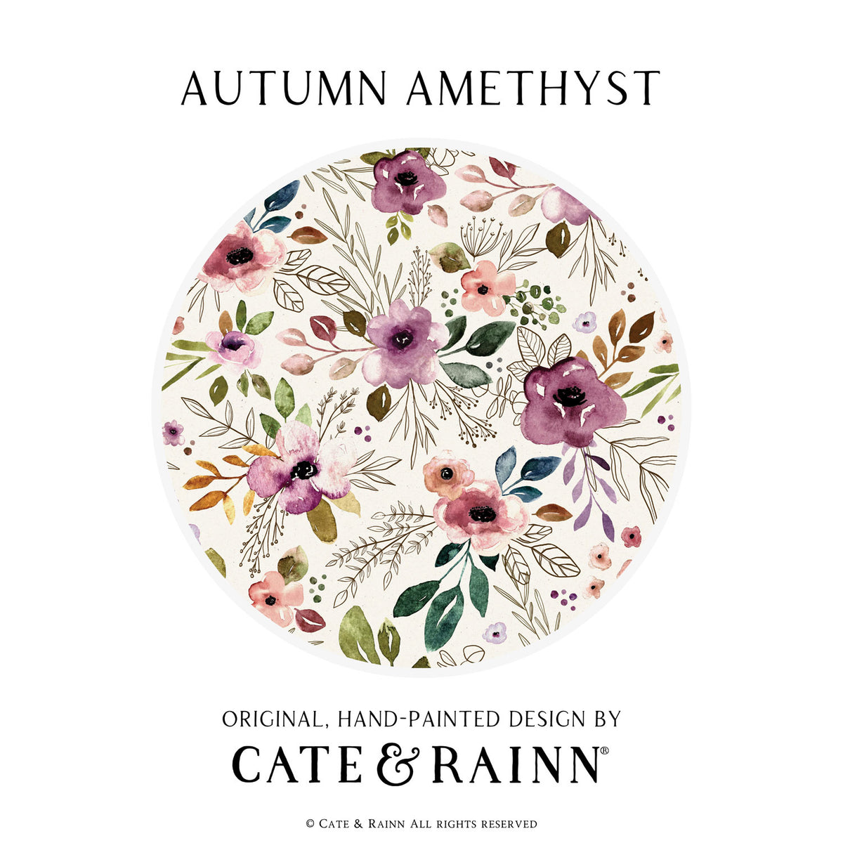 Lined Notebook | Autumn Amethyst