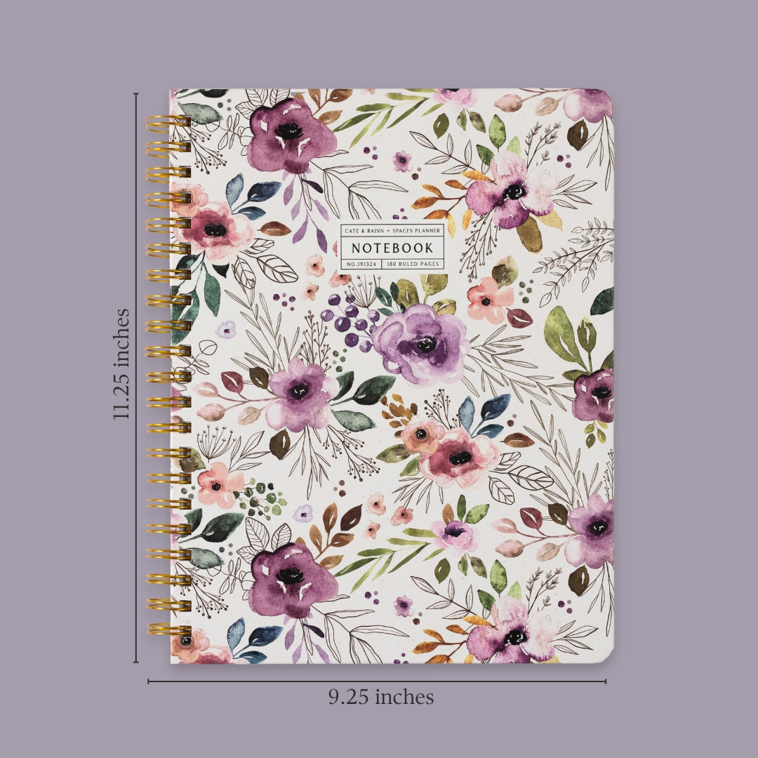 Lined Notebook | Autumn Amethyst