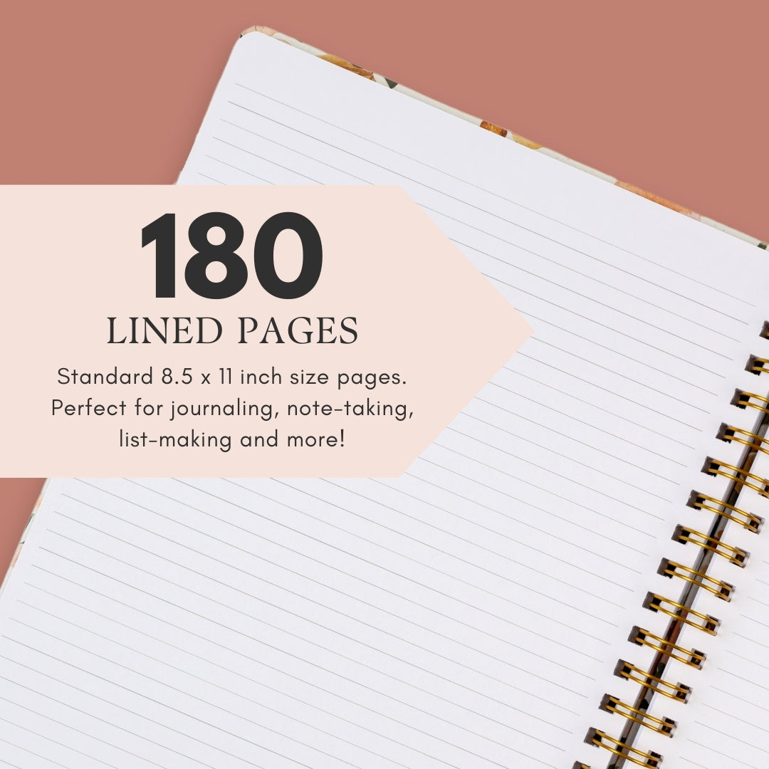 Lined Notebook | Charlotte Floral