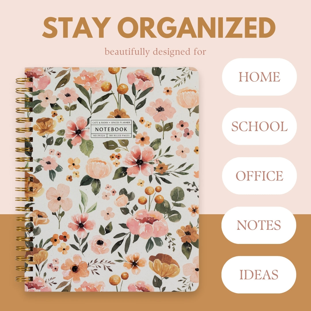 Lined Notebook | Charlotte Floral