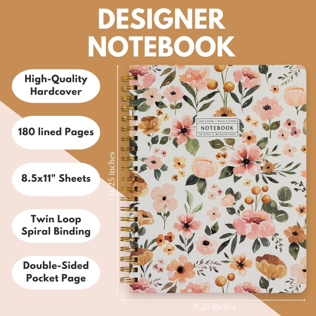 Lined Notebook | Charlotte Floral