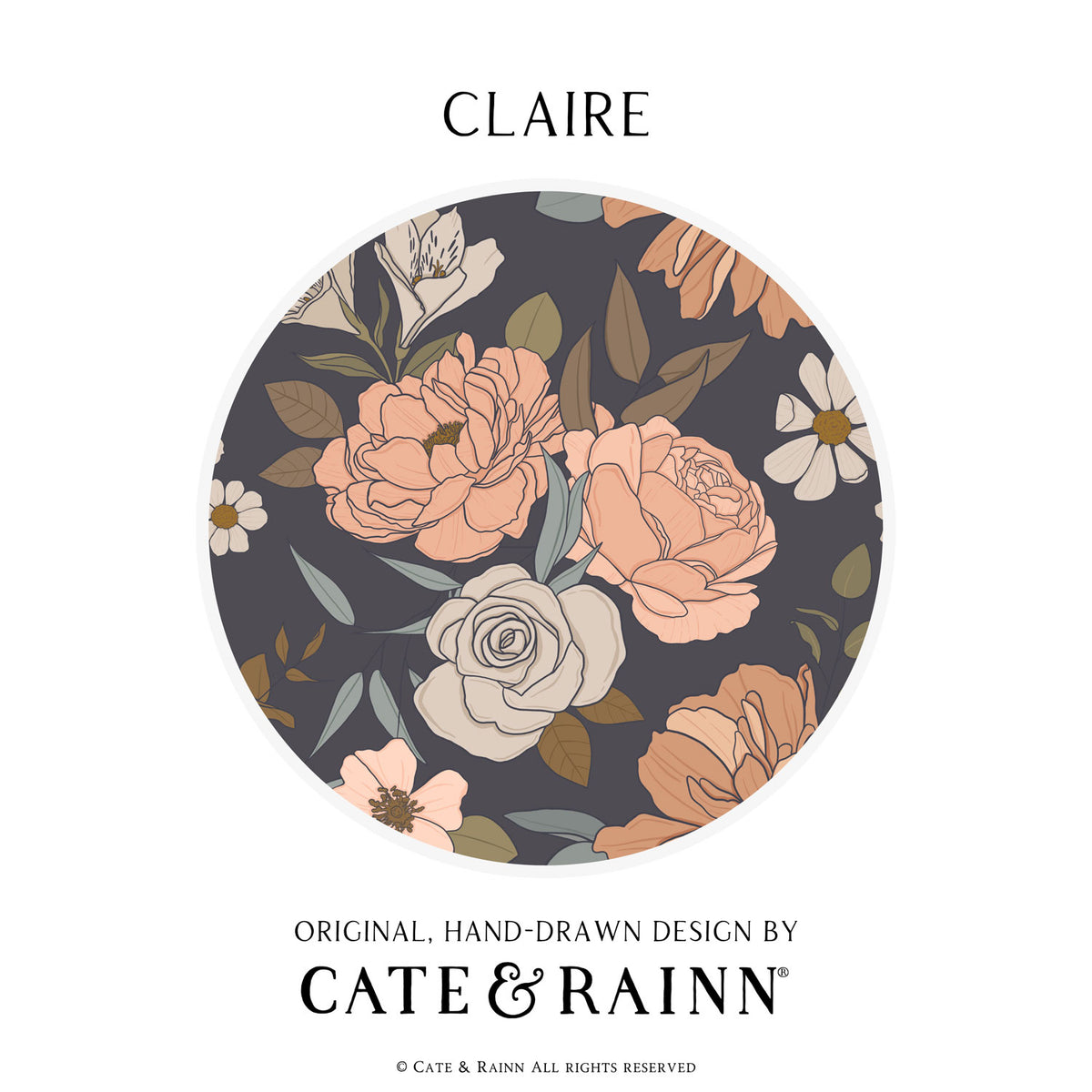 Lined Notebook | Claire Floral