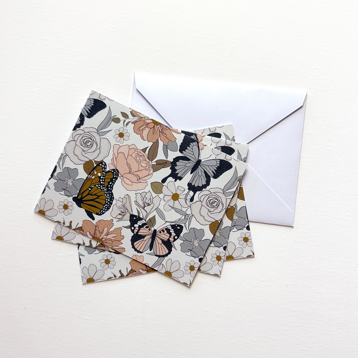 Notecard Set of 12 | Claire Floral