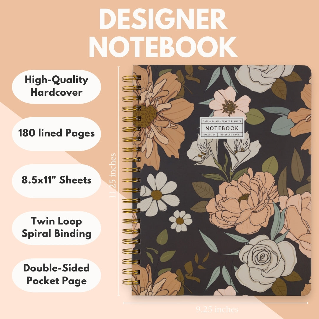 Lined Notebook | Claire Floral