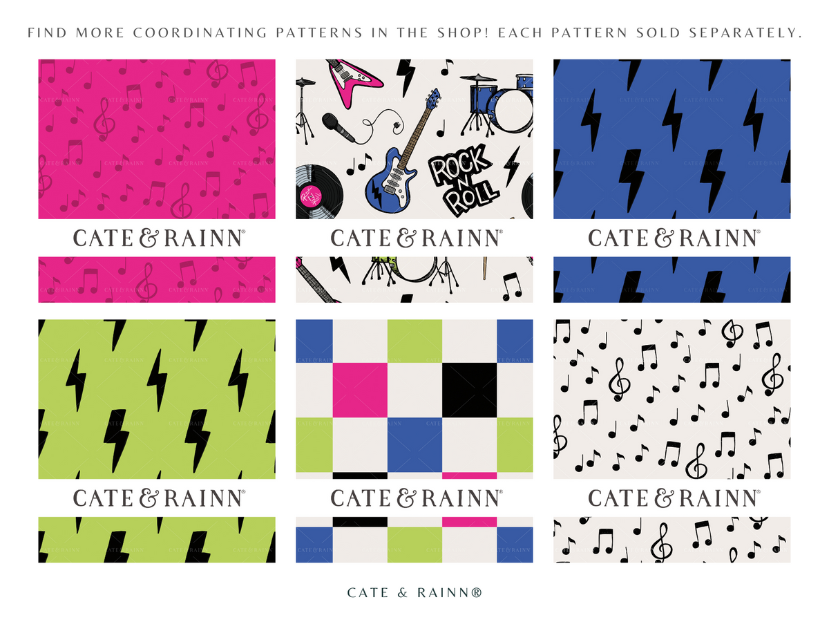 A Rock-N-Roll collection by Cate &amp; Rainn® Each design sold separately.