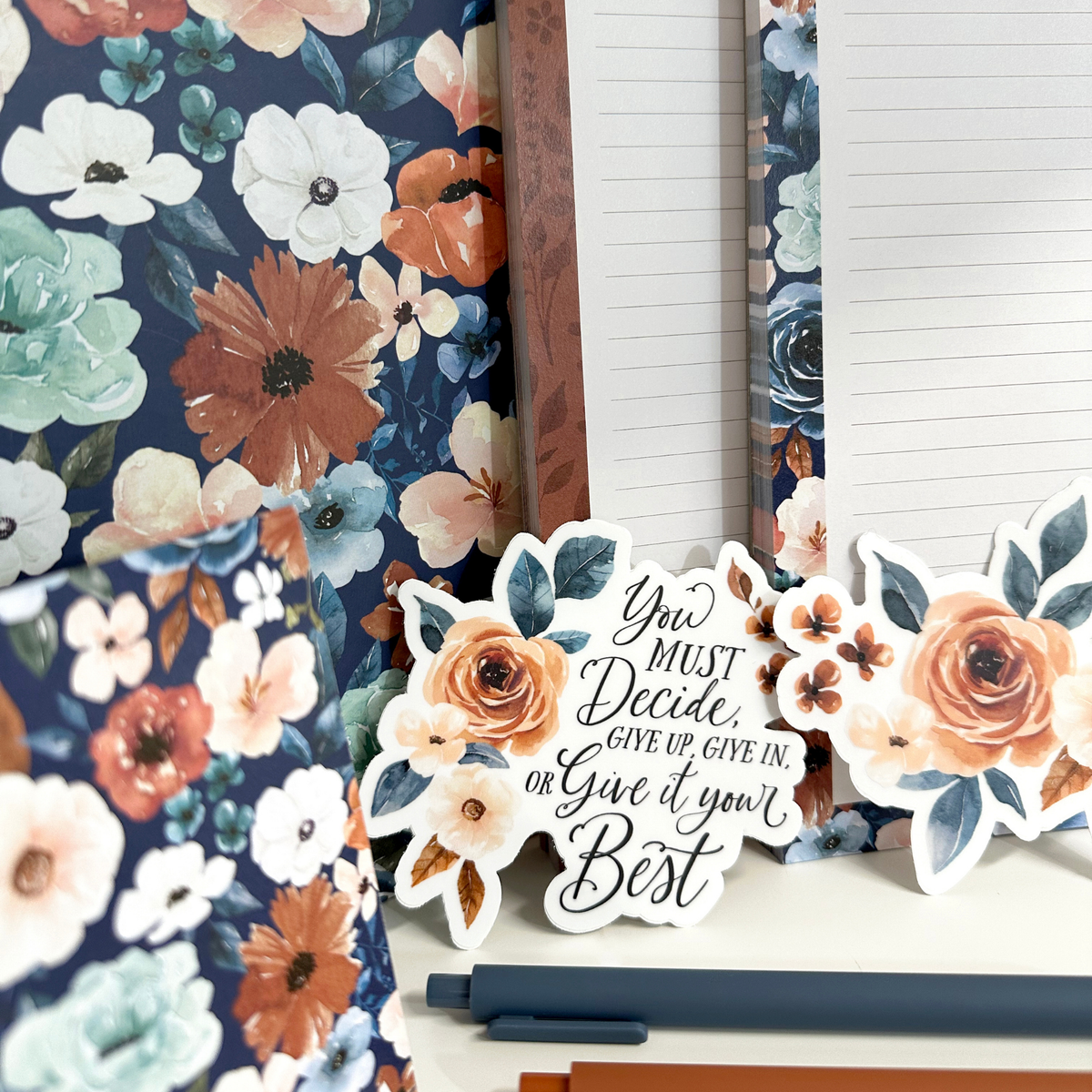 The Complete Collection | Rust and Royal Floral