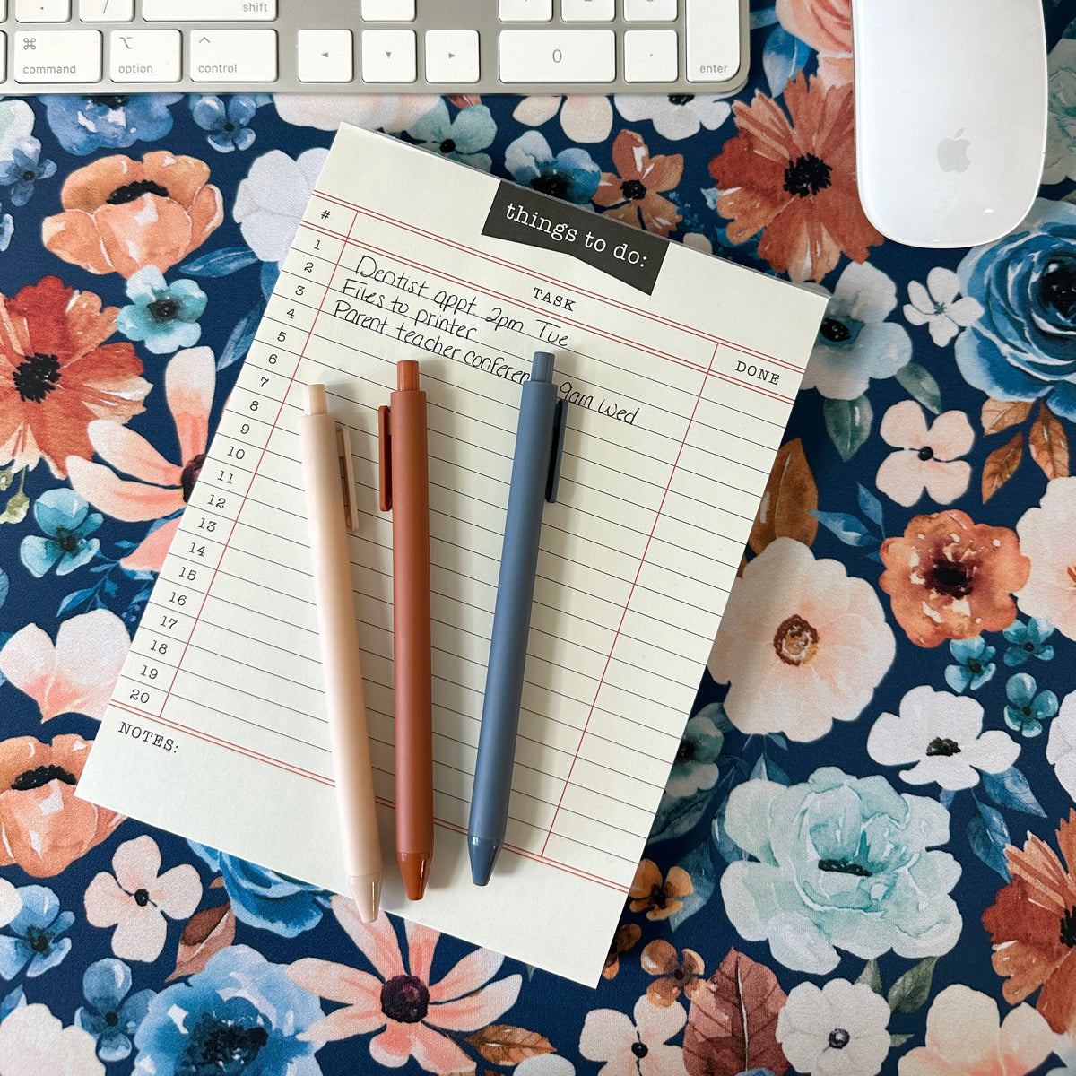 Set of 3 Pens | Rust and Royal