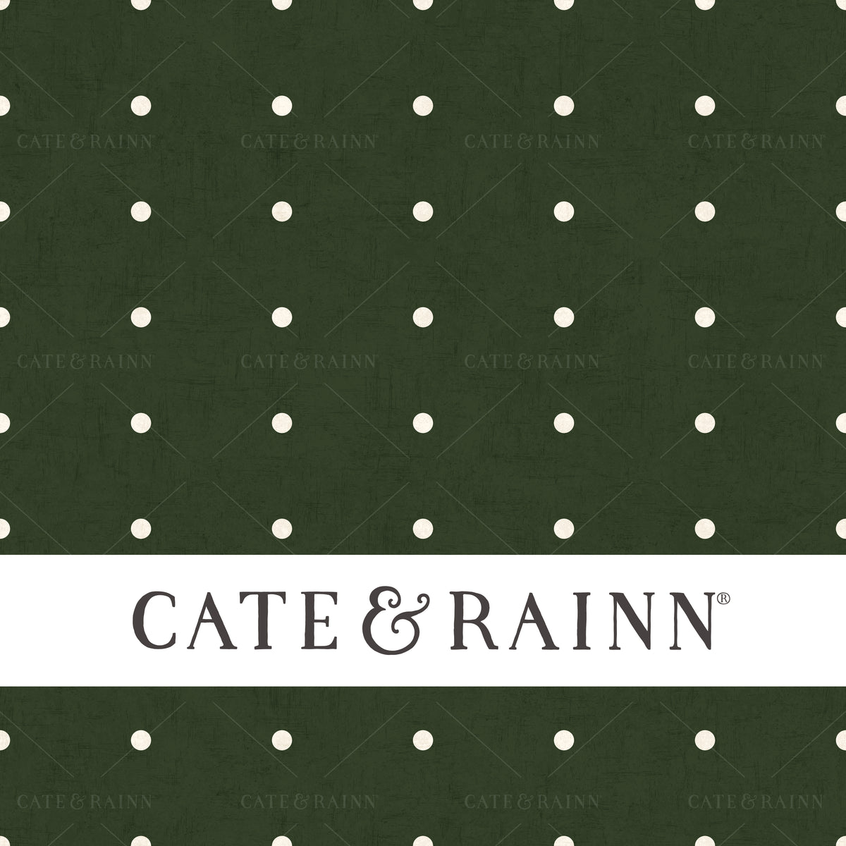 Simple textured polka dots seamless pattern design by Cate and Rainn