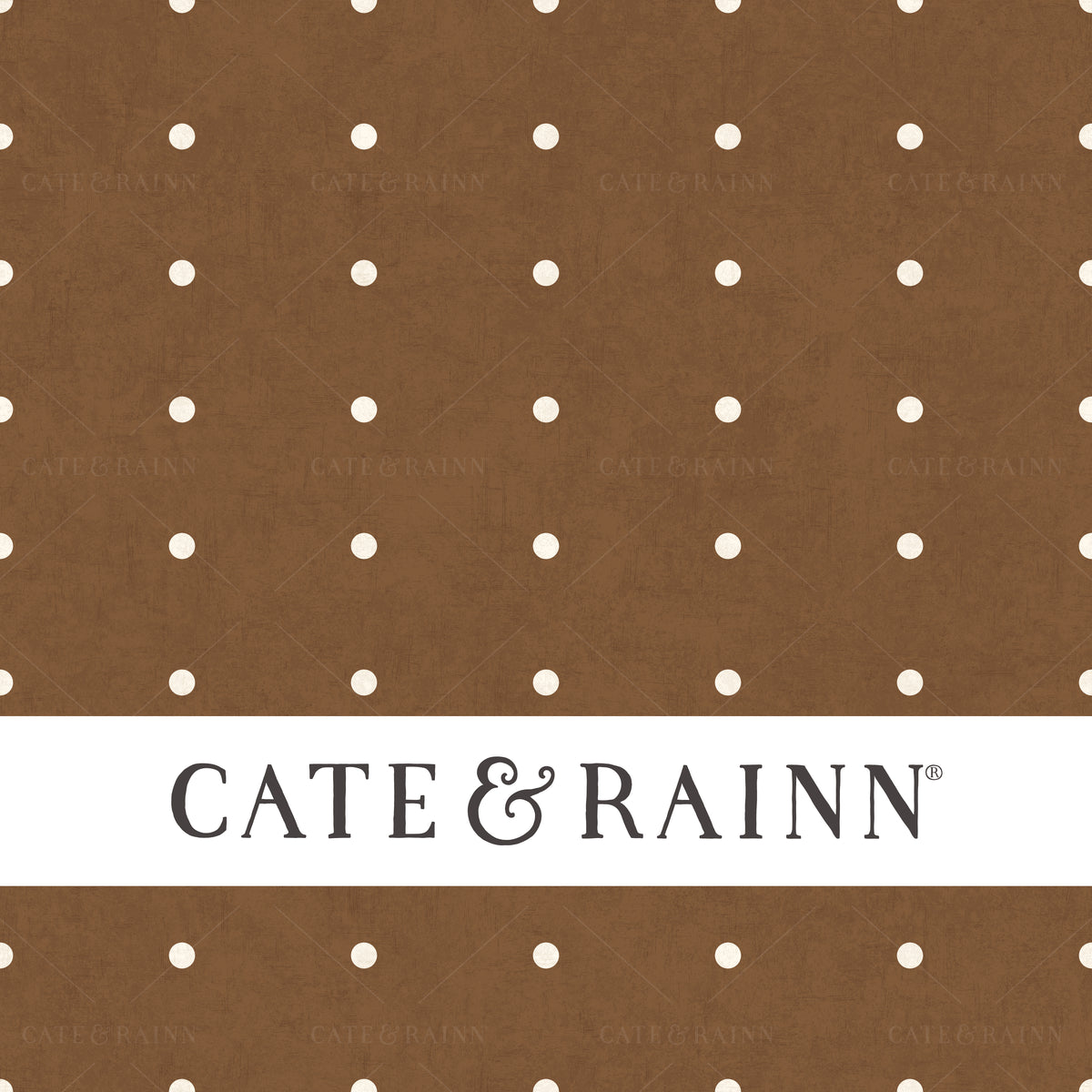 Simple textured polka dots seamless pattern design by Cate and Rainn