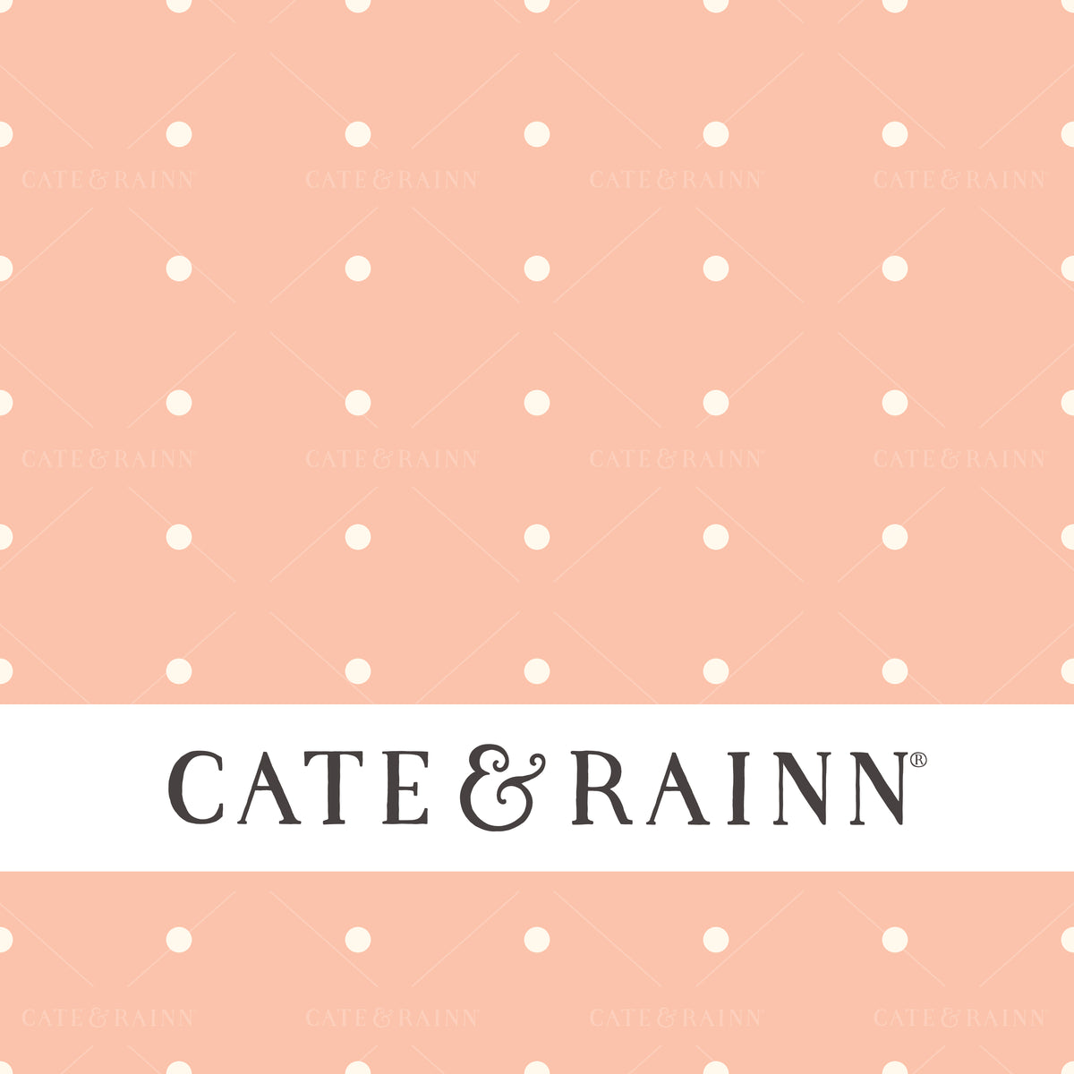 simple dots seamless pattern by Cate and Rainn