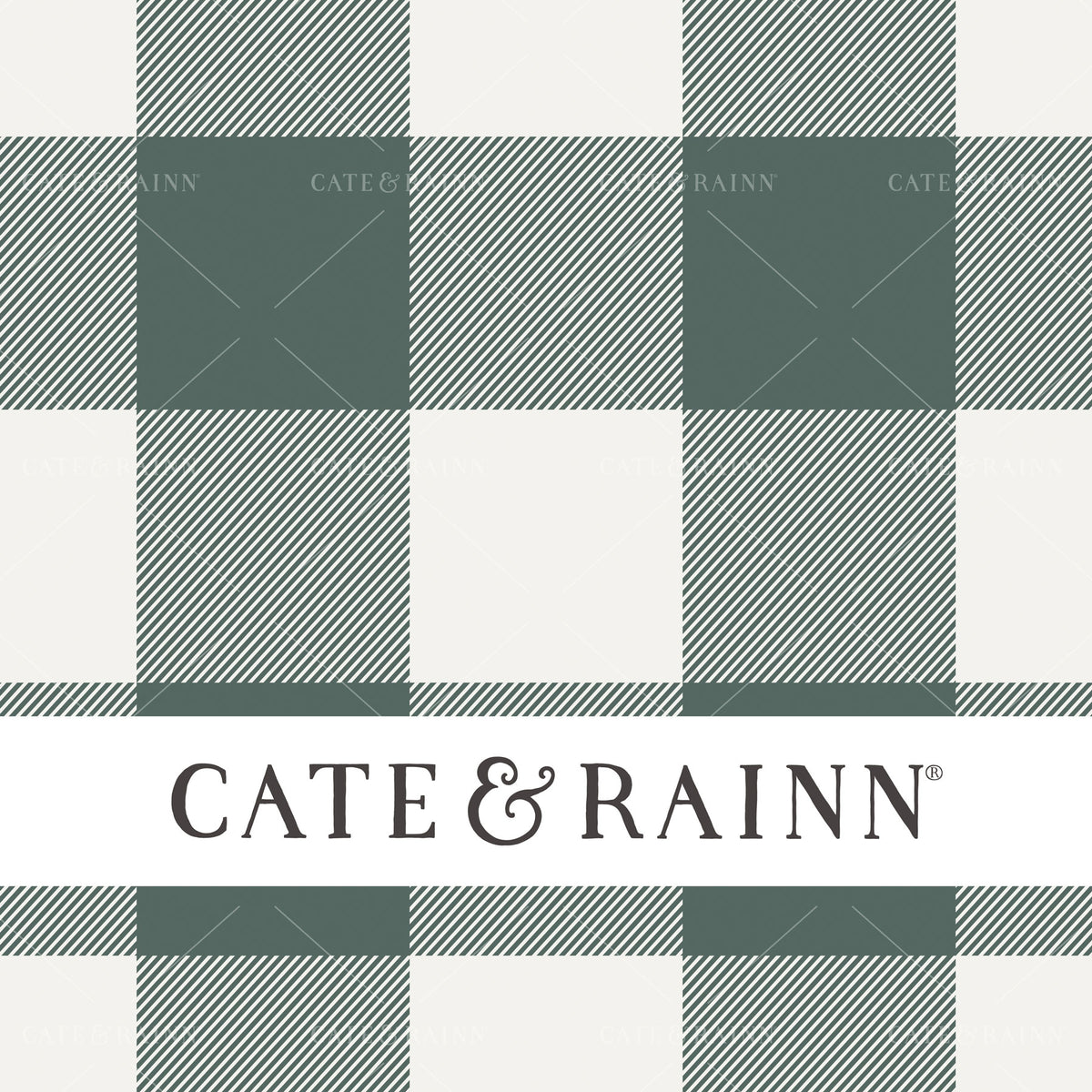 Forest Green Plaid Seamless Pattern | Desert Shine Collection