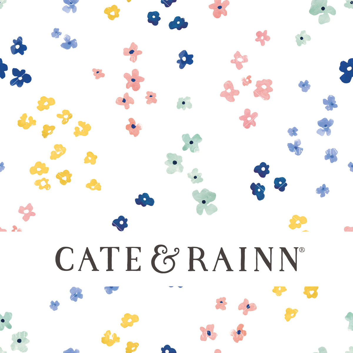 Colorful Ditzy Floral Seamless Pattern | Eliza Collection