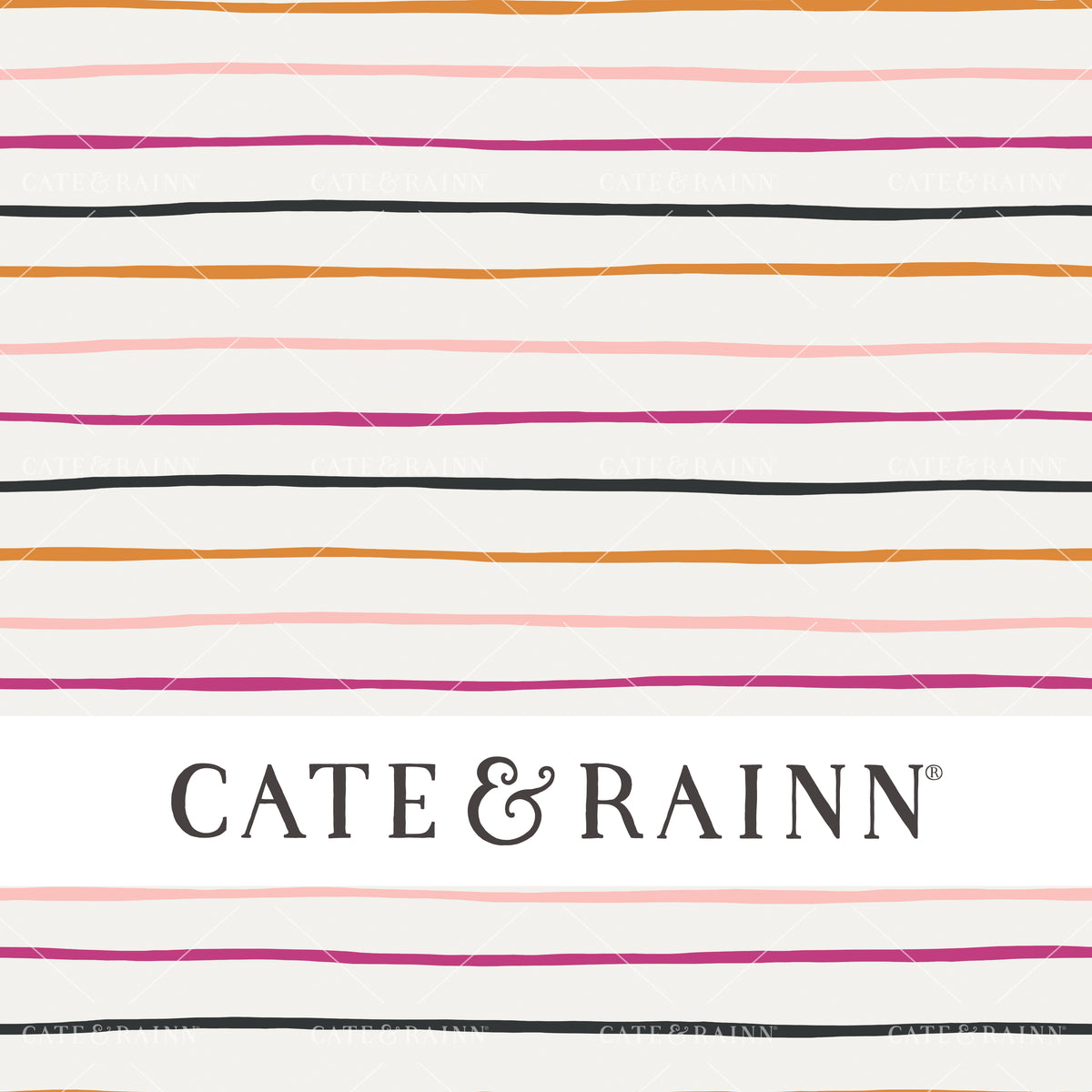 Halloween Stripes Seamless Pattern by Cate and Rainn®