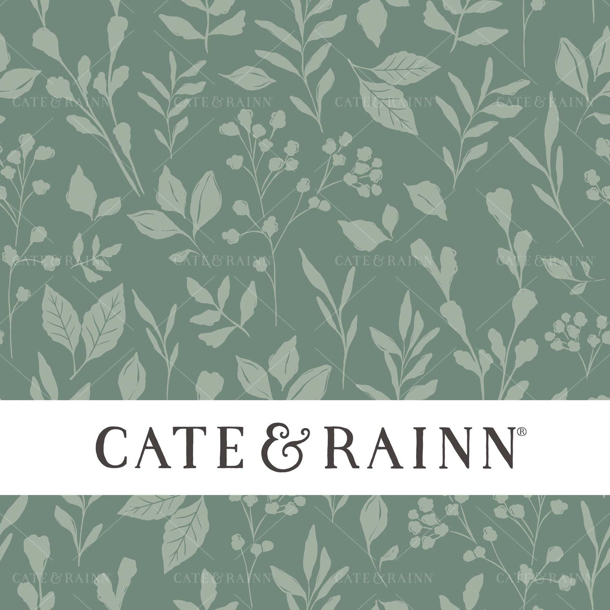 Blue Boho Sprigs Seamless Pattern | Montana Bloom Collection