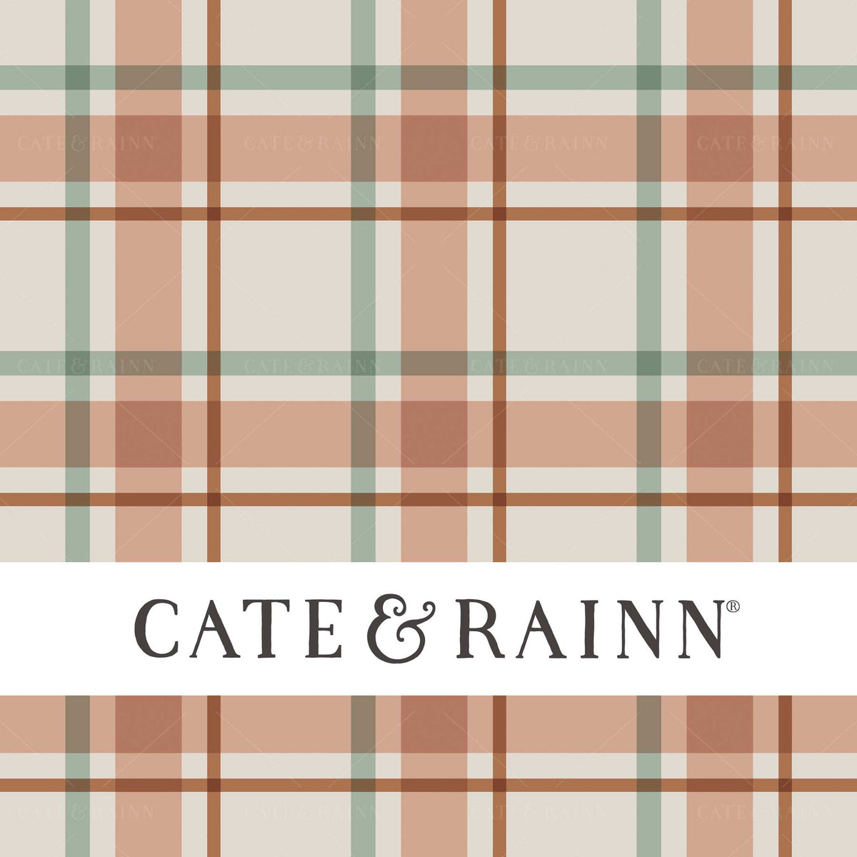 Cowgirl Plaid Seamless Pattern | Montana Bloom Collection