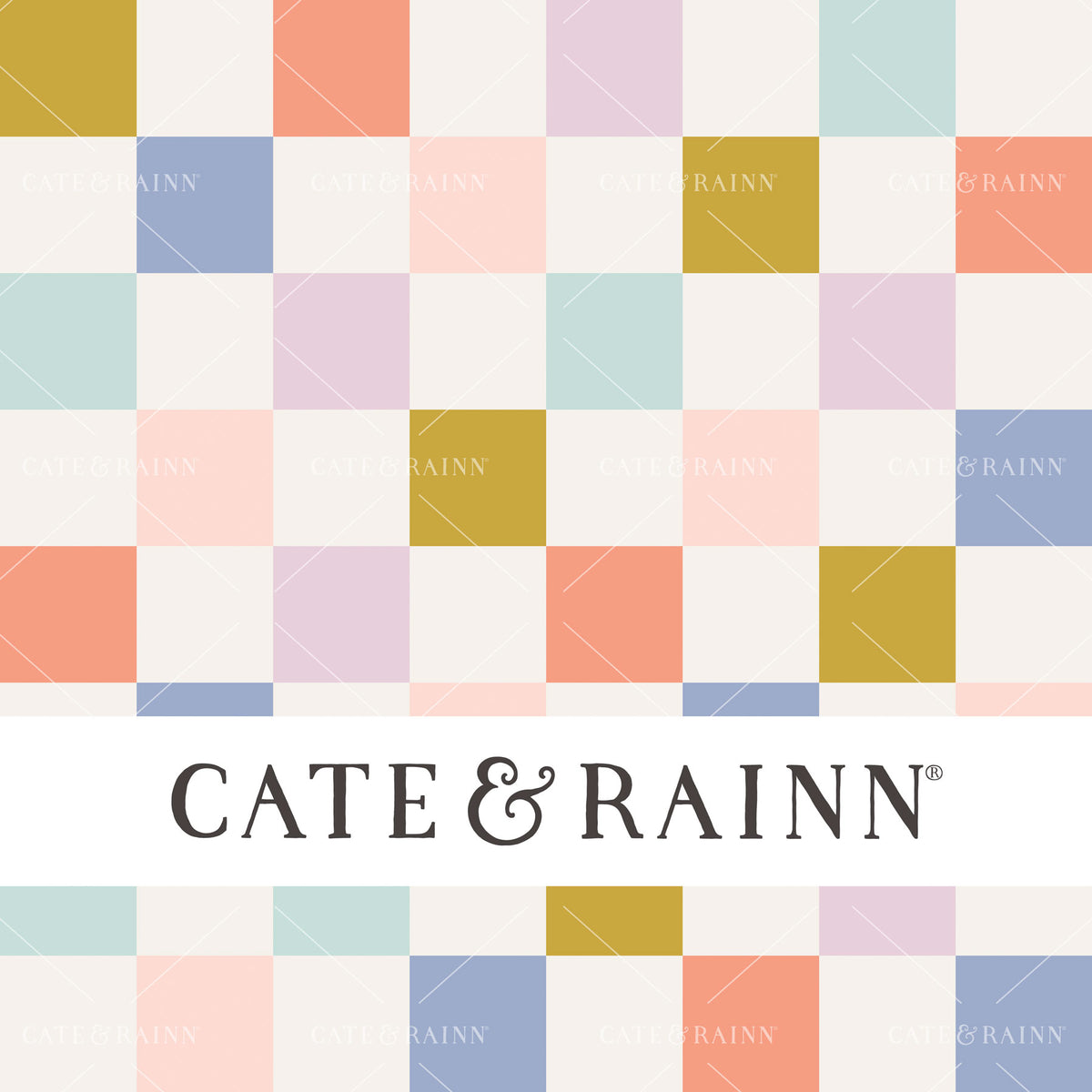 Colorful Checkered Seamless Pattern | Pet Shop Collection