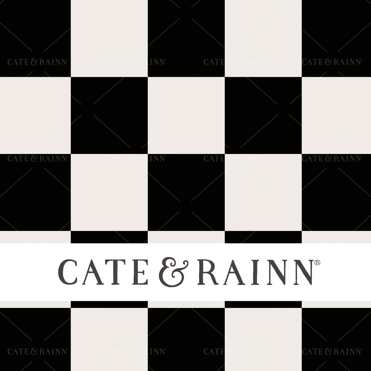 Checkerboard Seamless Pattern design by Cate and Rainn®