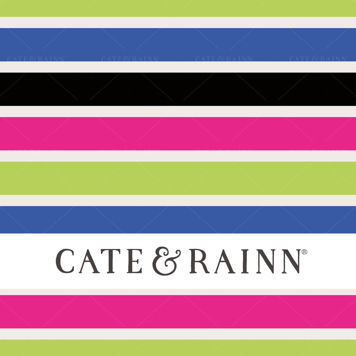 Colorful Stripes Seamless Pattern by Cate and Rainn®