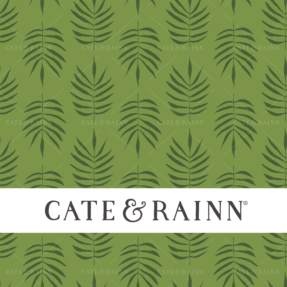 Jungle Green Tropical Botanical Seamless Pattern | Tropical Jungle Collection