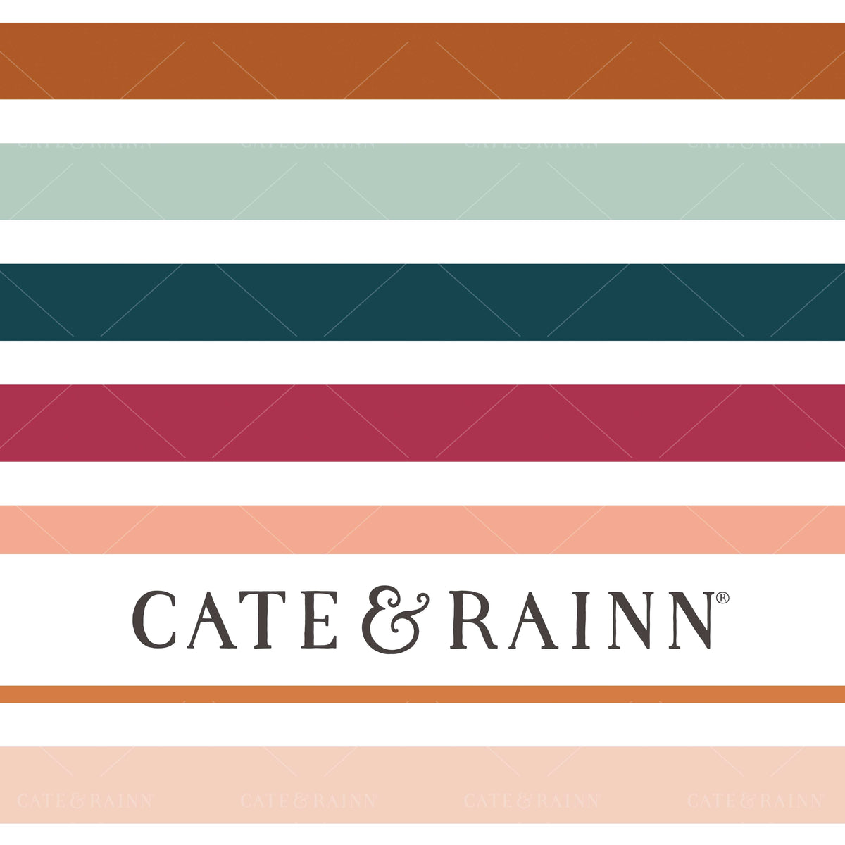 Colorful Stripes Seamless Pattern | Tropical Jungle Collection