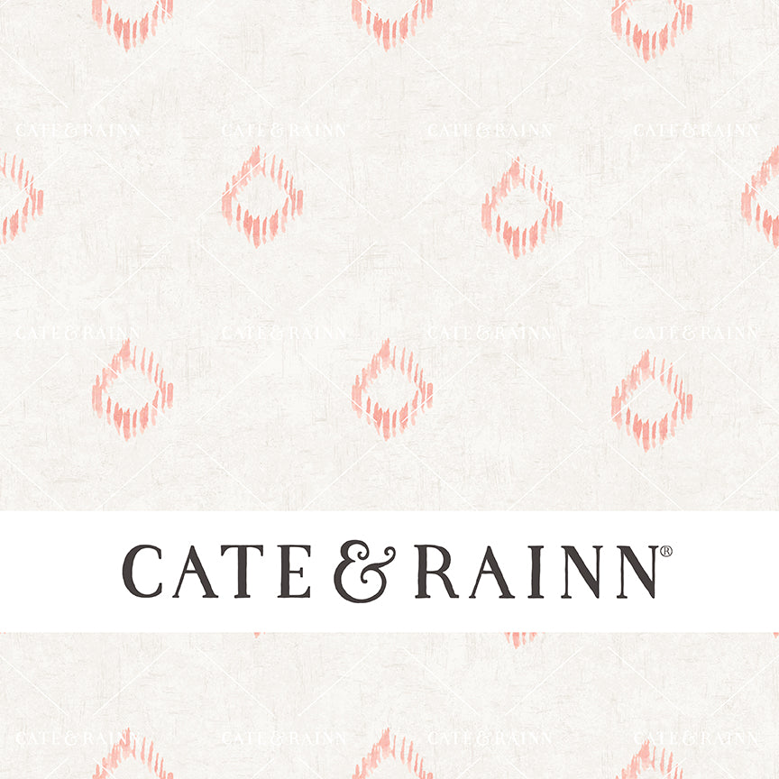 White and Pink Boho Diamond Dots Seamless Pattern | Wanderlust Collection