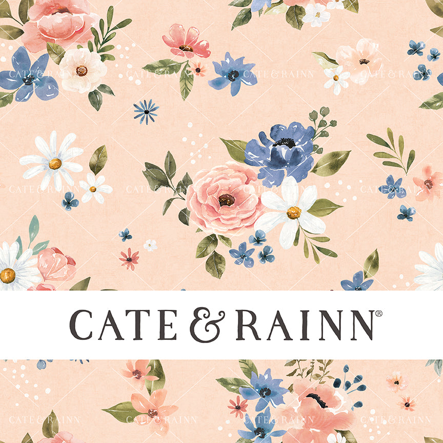 Dainty Floral on Pink Seamless Pattern | Wanderlust Collection
