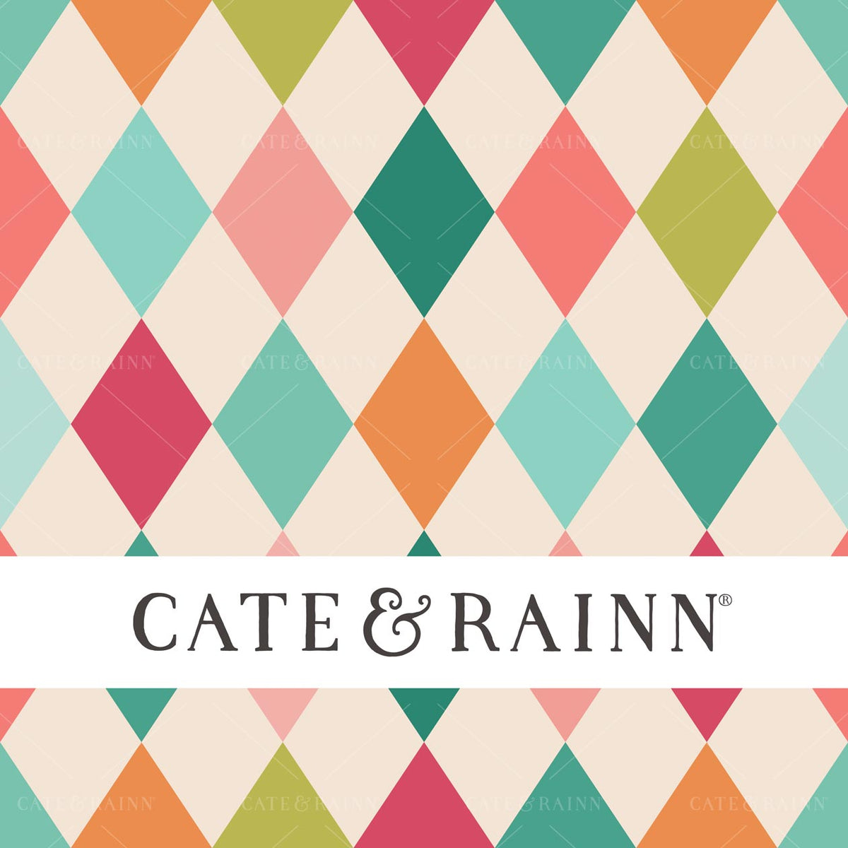 Colorful Diamonds Seamless Pattern | Whimsical Winter Candy Shoppe Collection