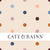 Cute Retro Polka Dots Seamless Pattern File by Cate and Rainn