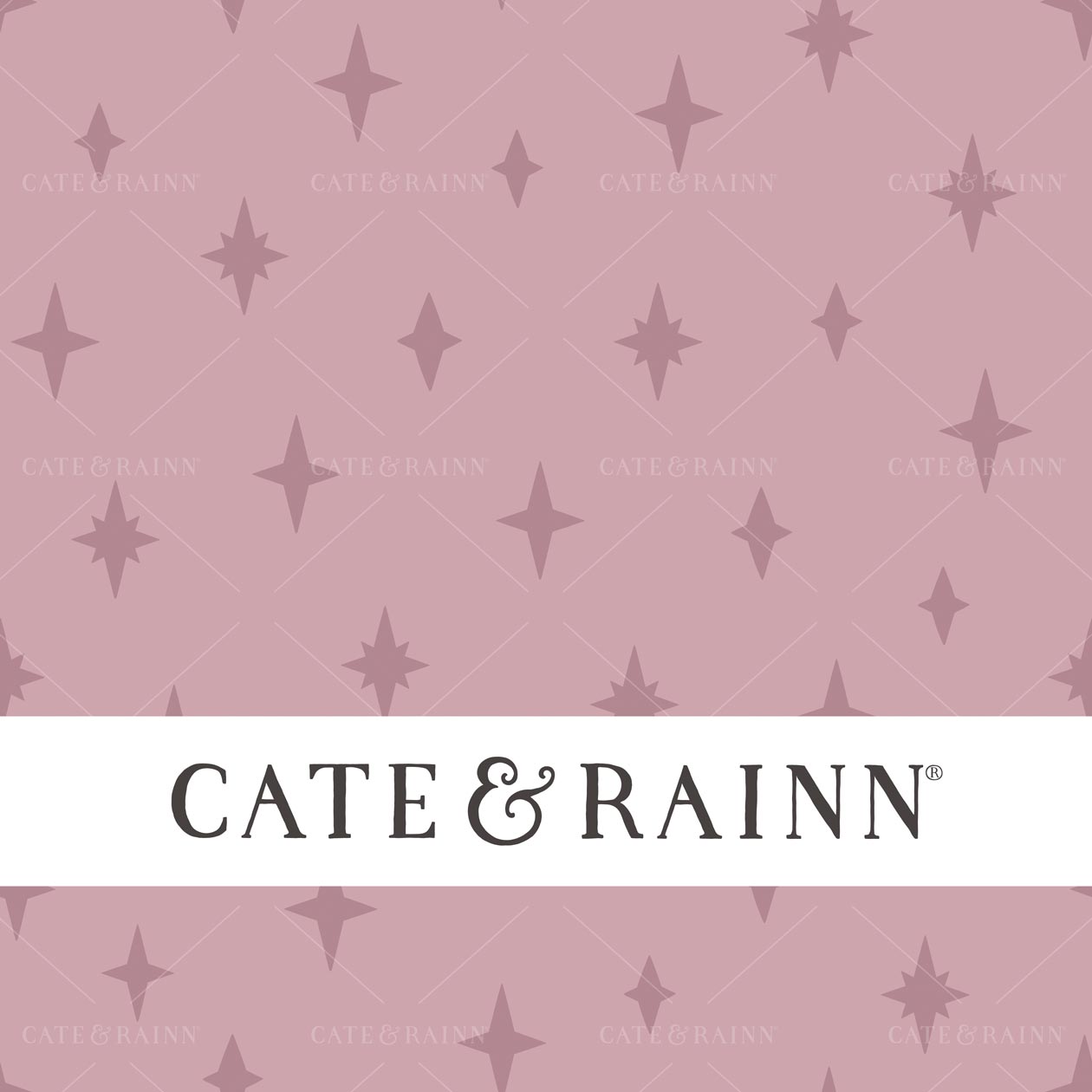Purple Sparkles Seamless Pattern by Cate and Rainn®