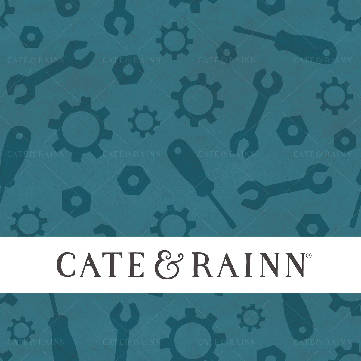 Biker Tools Seamless Pattern Design by Cate and Rainn®