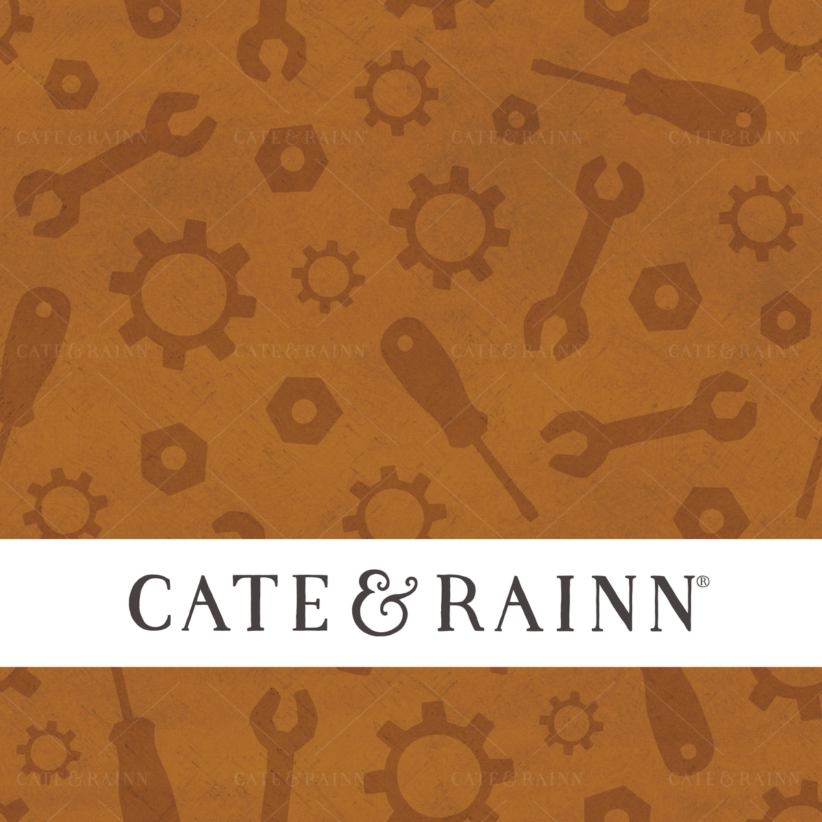 Biker Tools Seamless Pattern Design by Cate and Rainn®