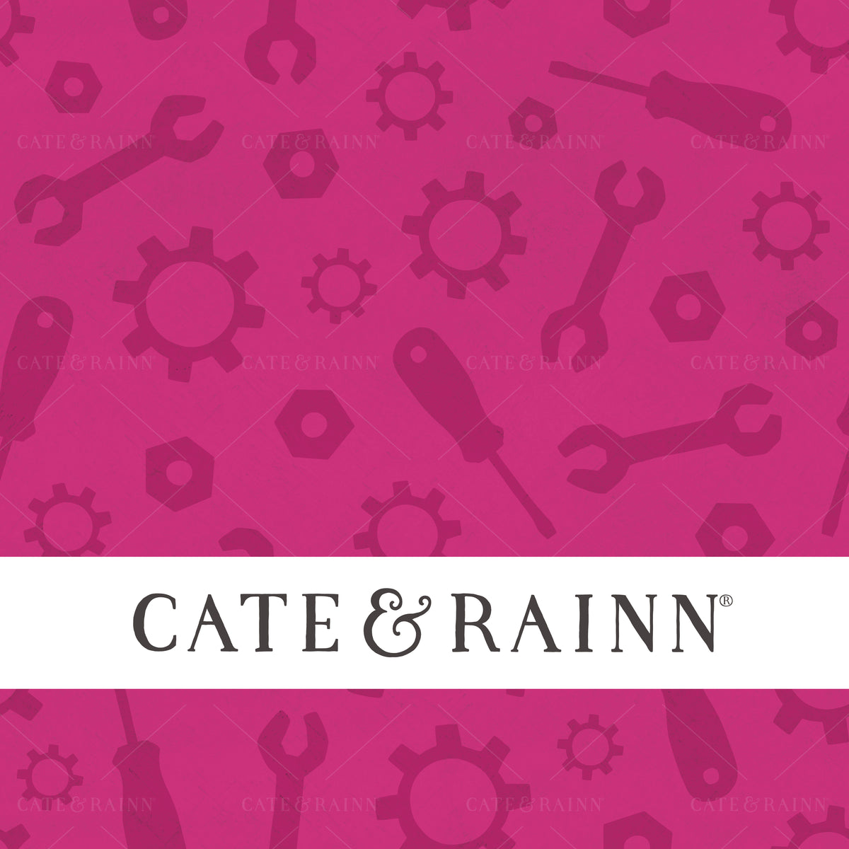 Biker Tools Seamless Pattern Design by Cate and Rainn®