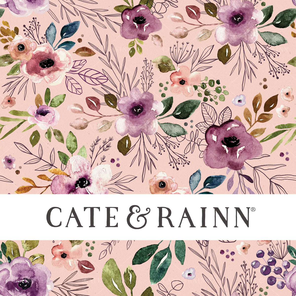 Pink and Purple Floral