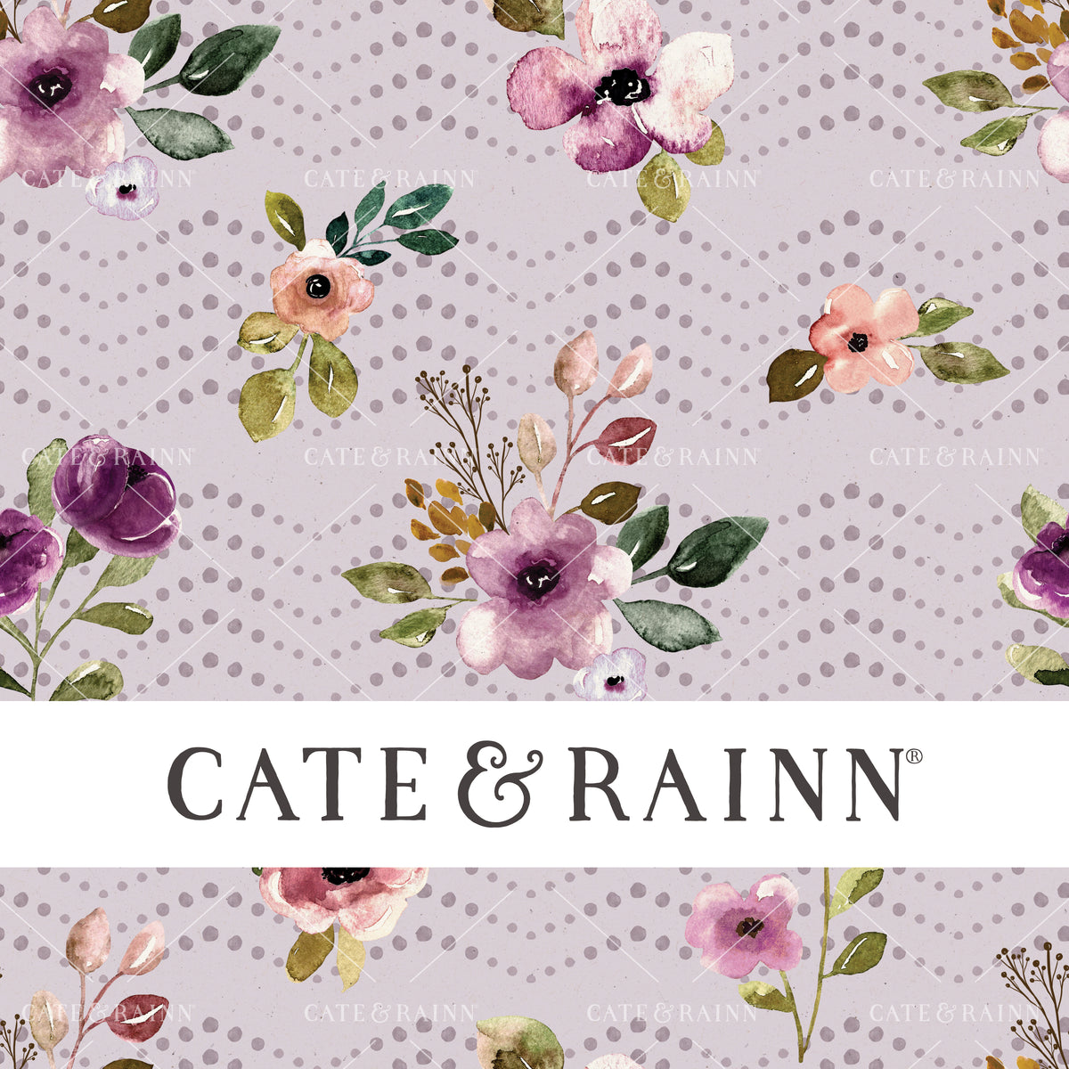 Purple Floral Design for Fall