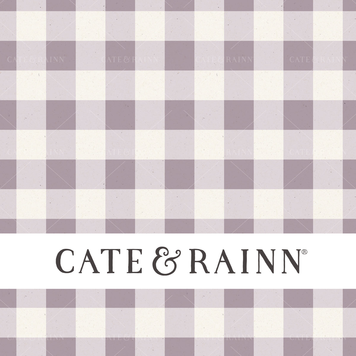 Textured Gingham Seamless Pattern | Autumn Amethyst Collection