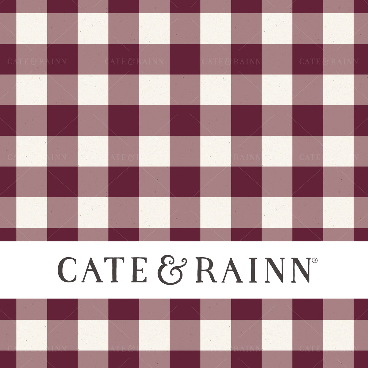 Textured Gingham Seamless Pattern | Autumn Amethyst Collection