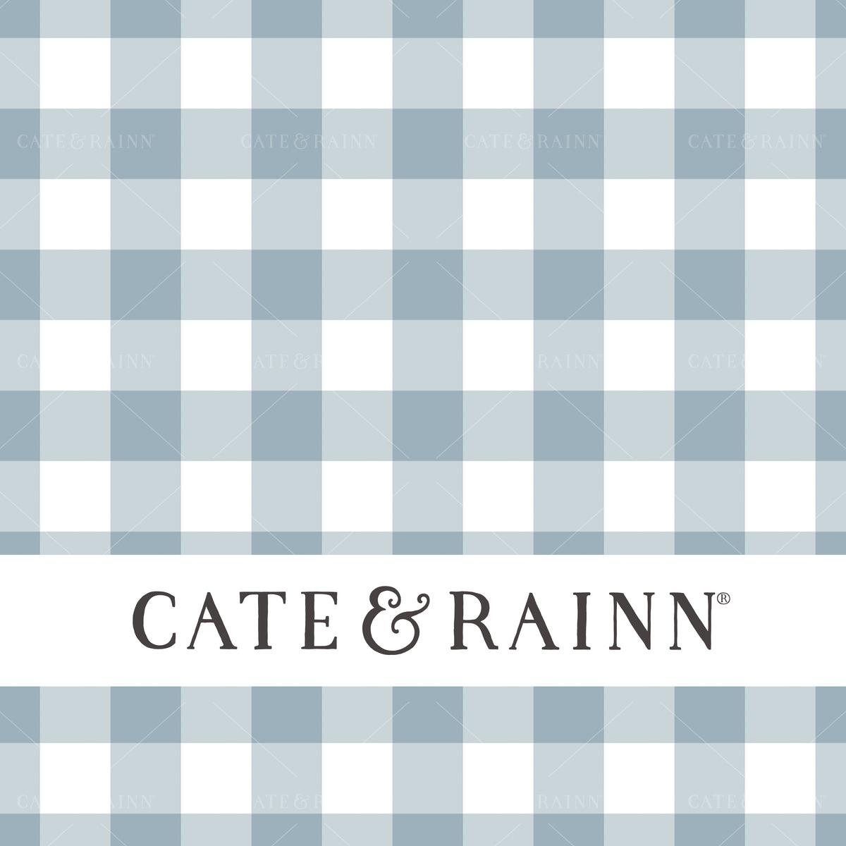 Blue Gingham Seamless Pattern | Avaleigh Collection