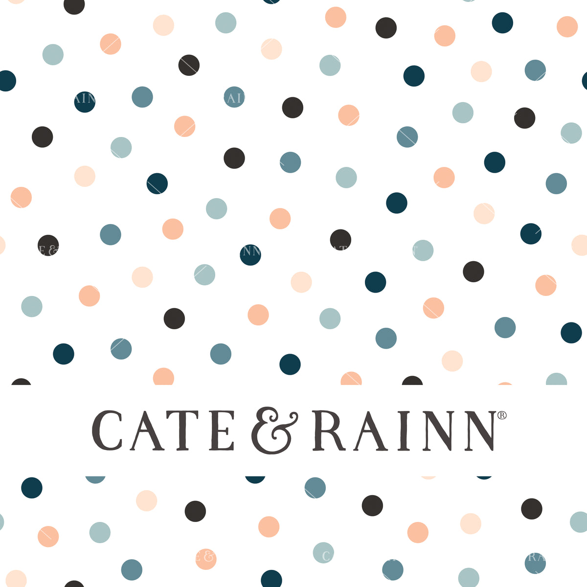 Multicolor Dots Seamless Pattern | Bunny Burrow Collection