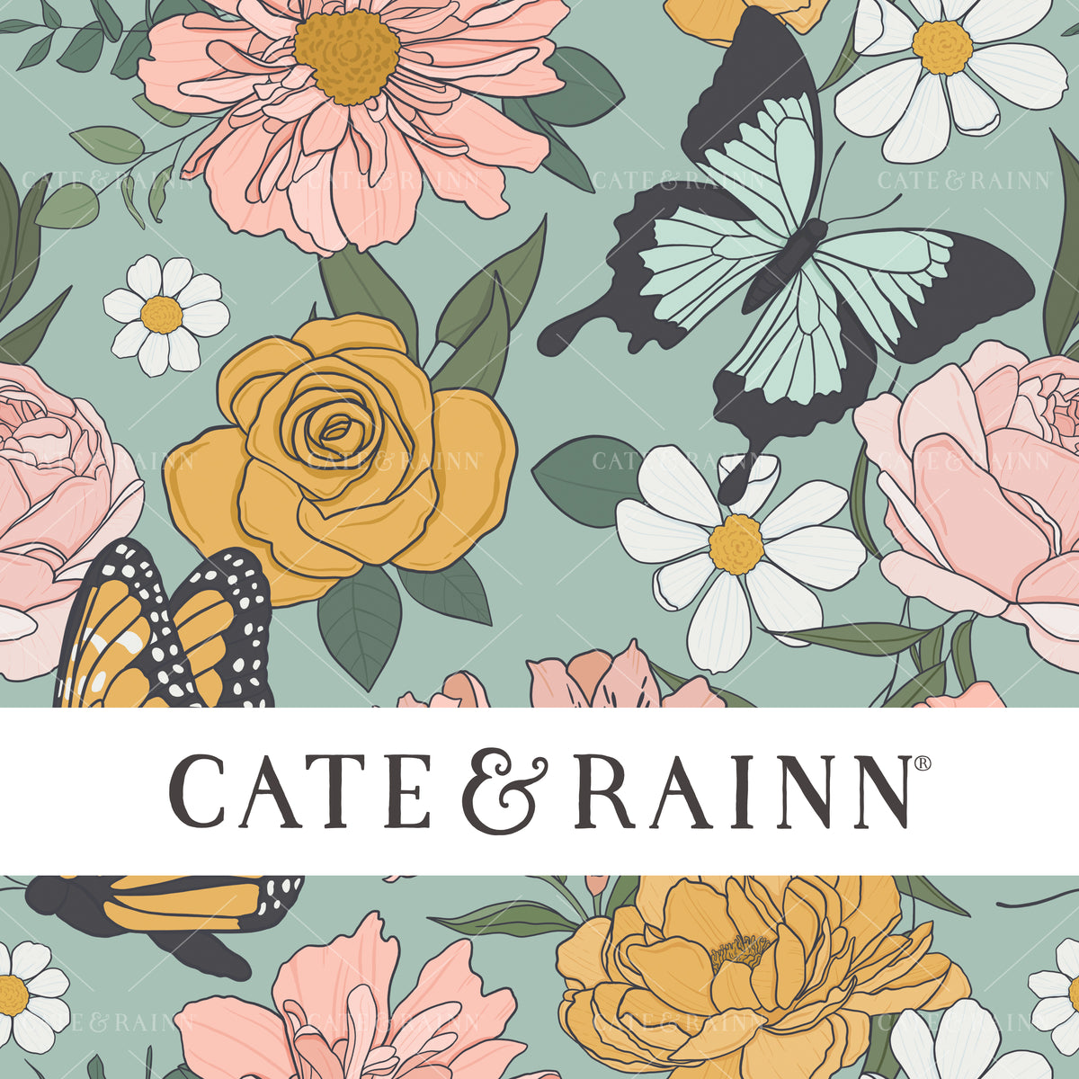 Butterfly Floral Design