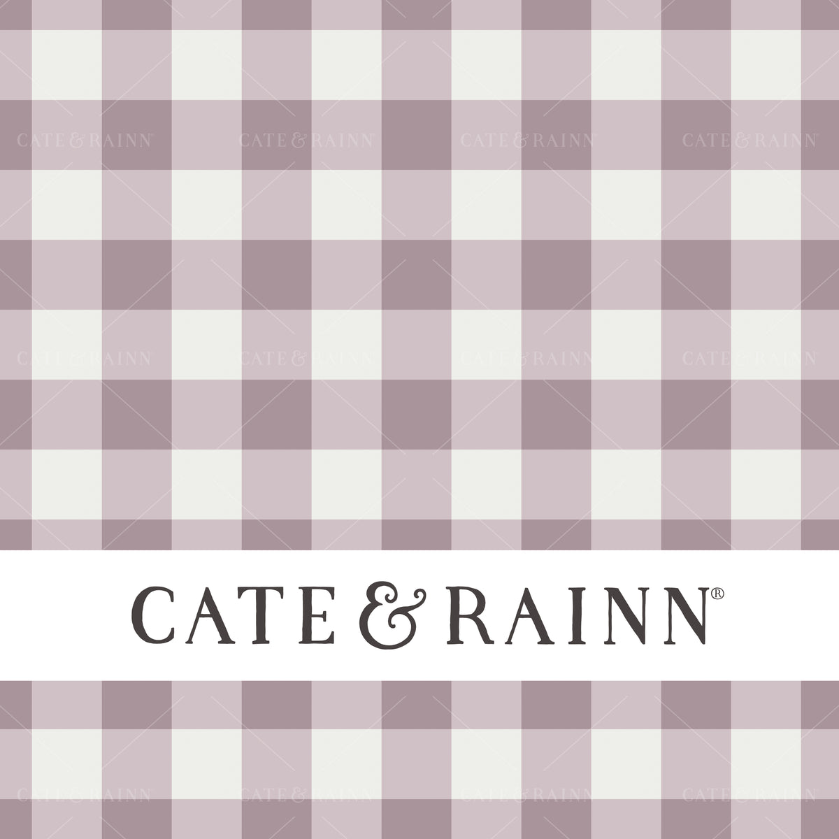 Light Purple Gingham Seamless Pattern | Claire Jewel Tone Collection