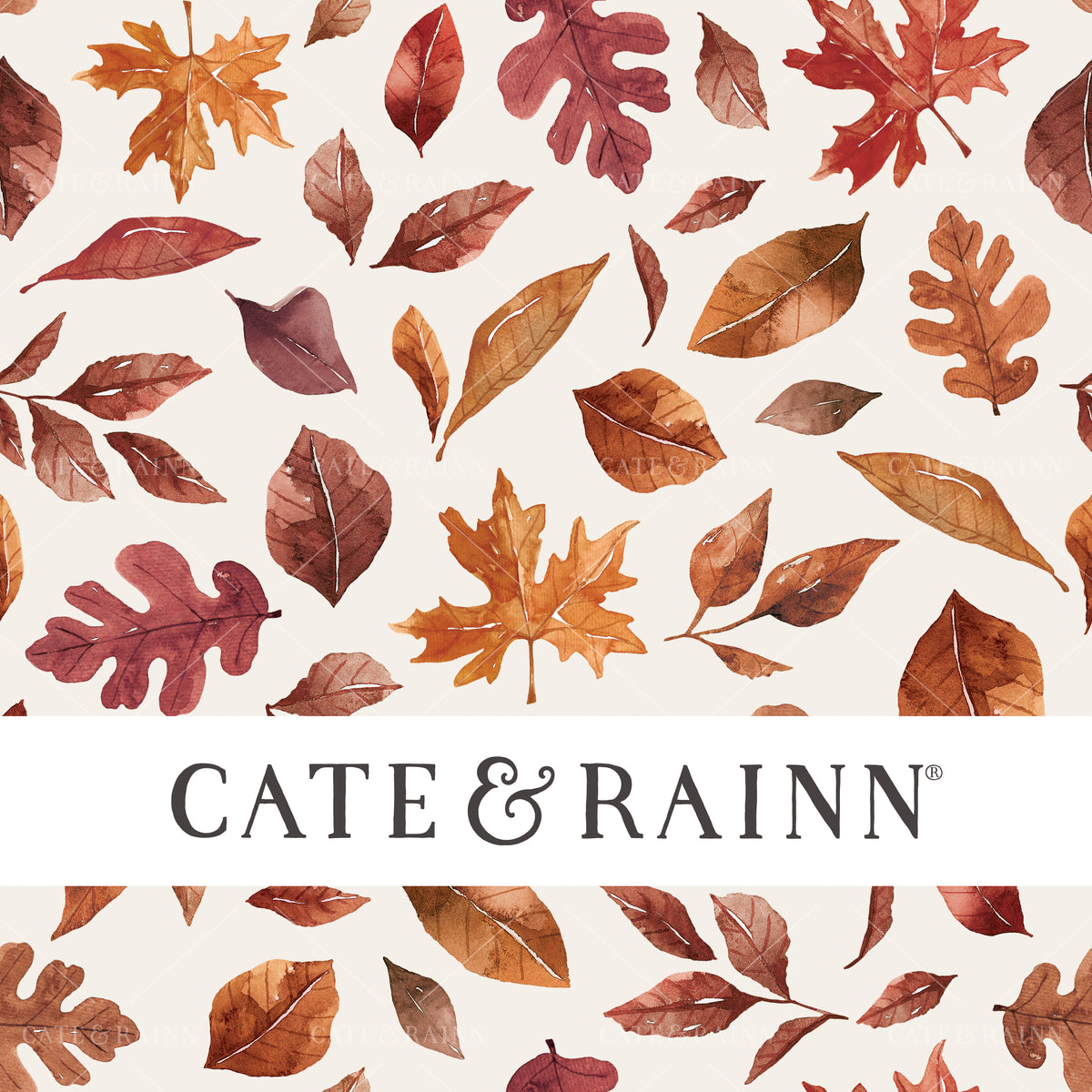 Watercolor Fall Leaves design