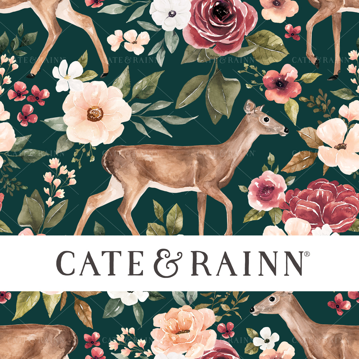 Cow floral Seamless Design 