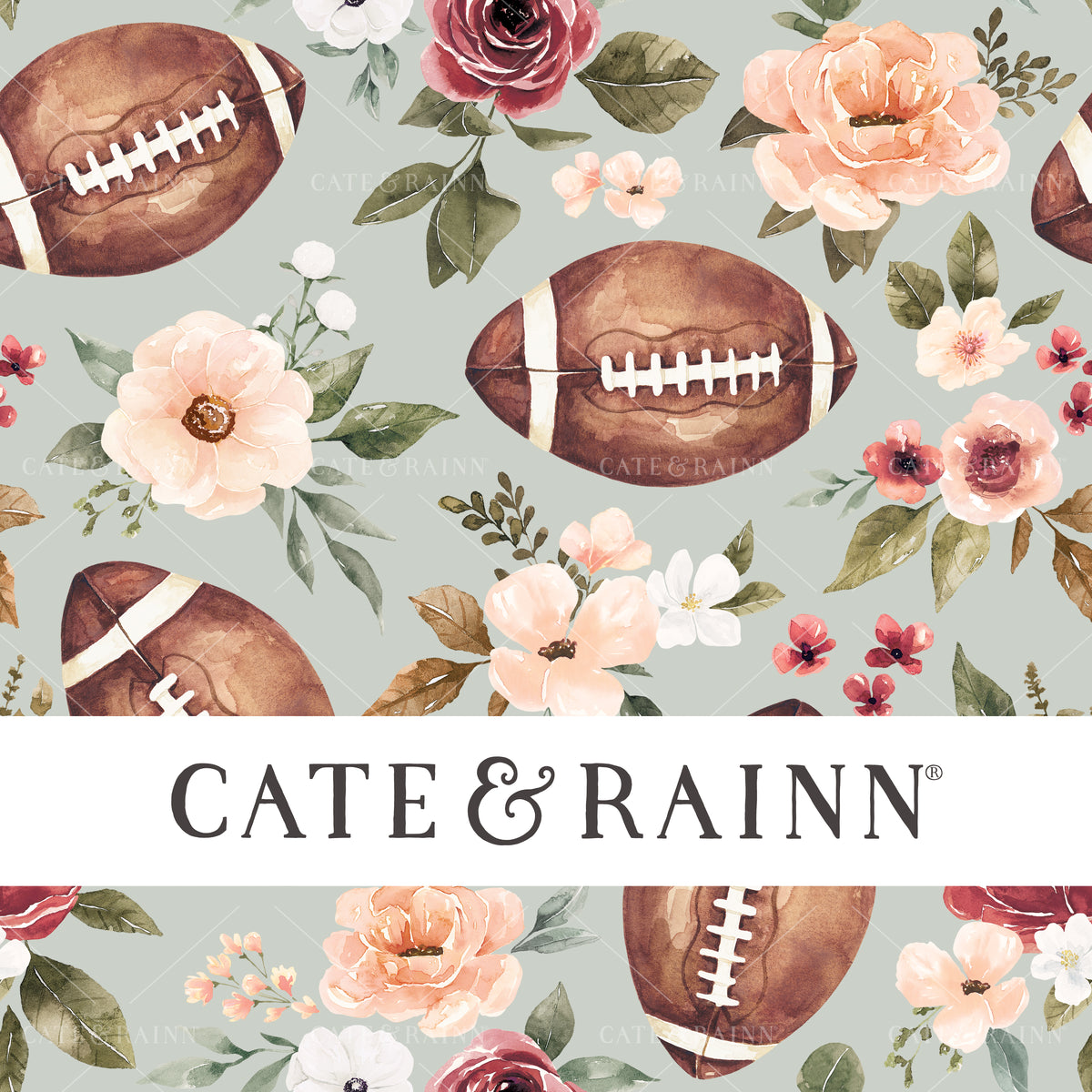 Football Floral Design 