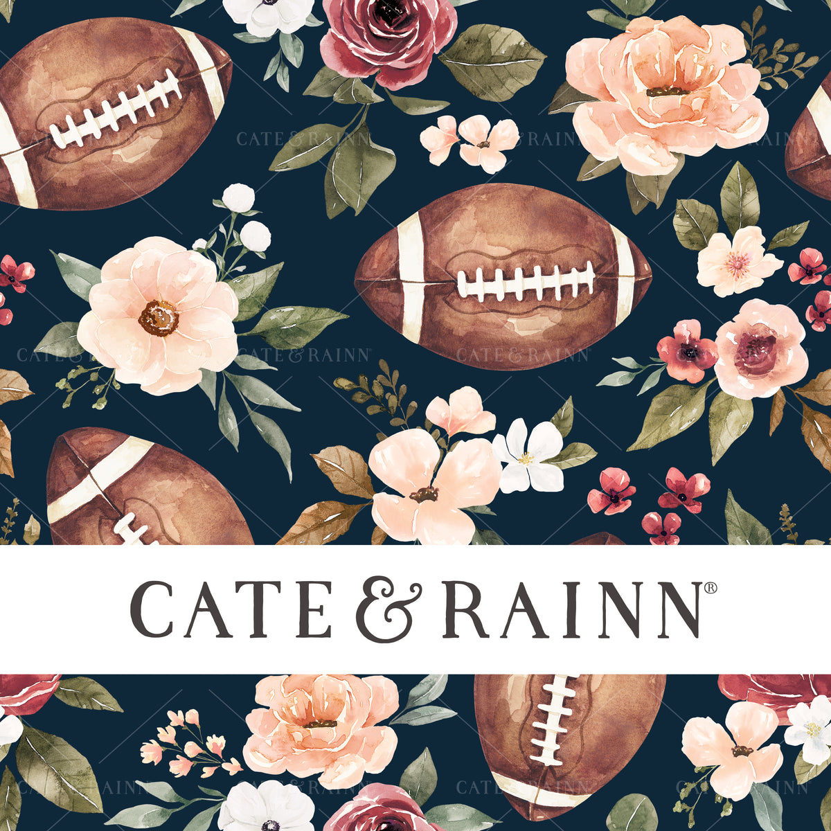 Football Floral Design 