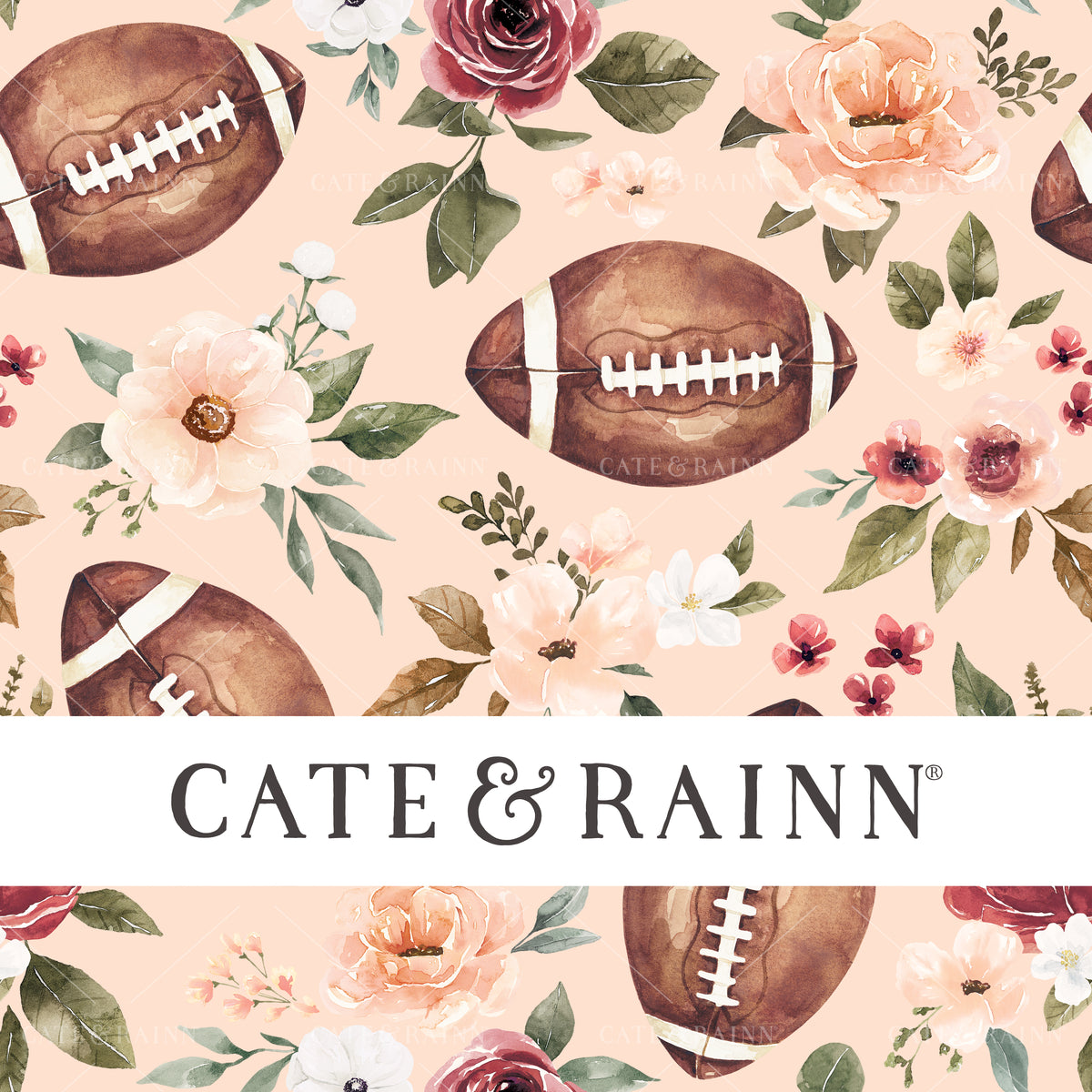 Football Floral Design 