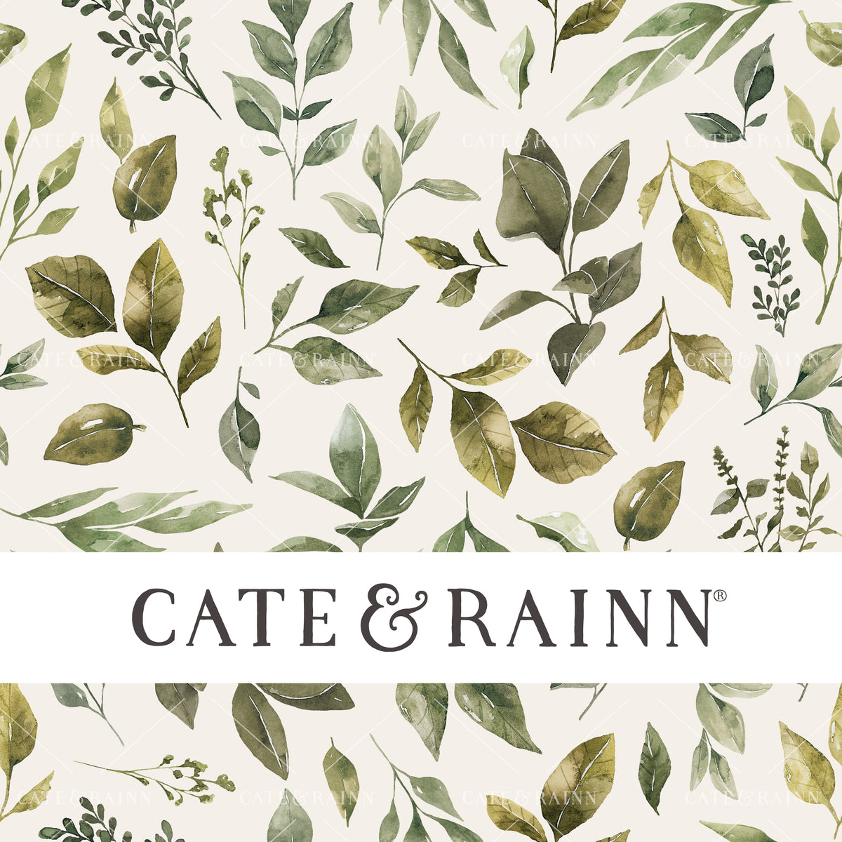 Boho Hand-Painted Leaves 