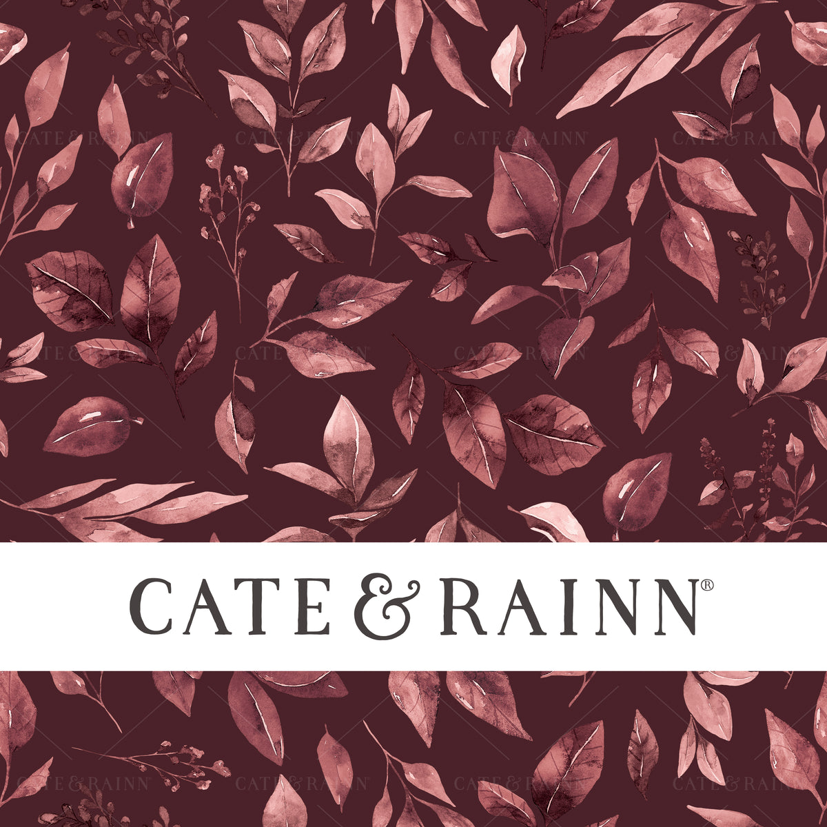 Boho Hand-Painted Leaves 