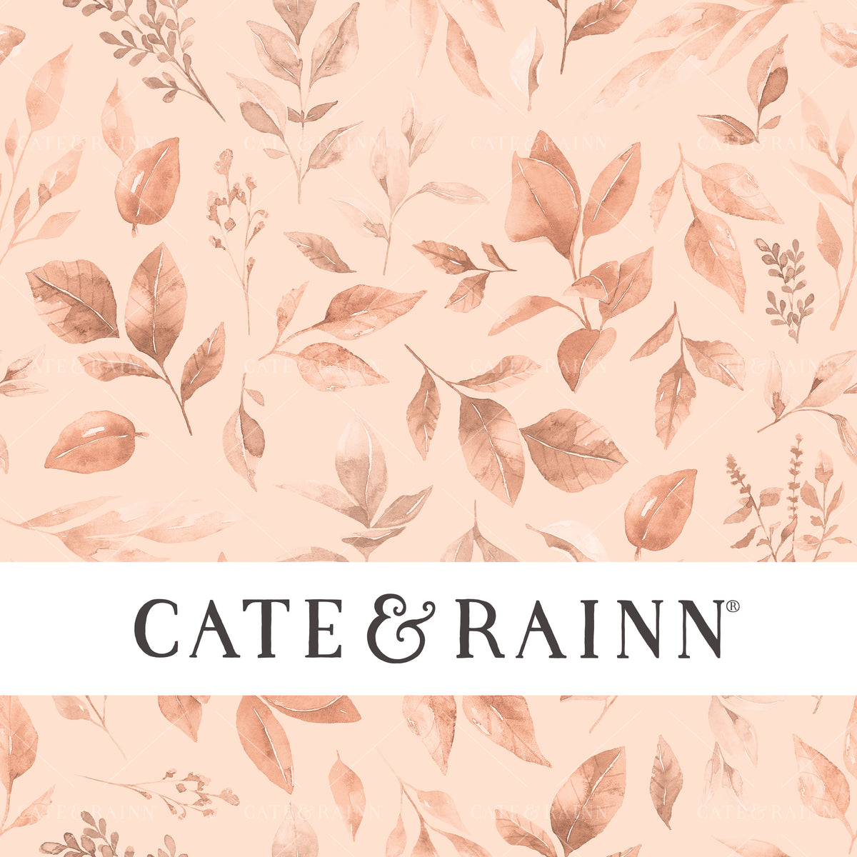 Boho Hand-Painted Leaves 