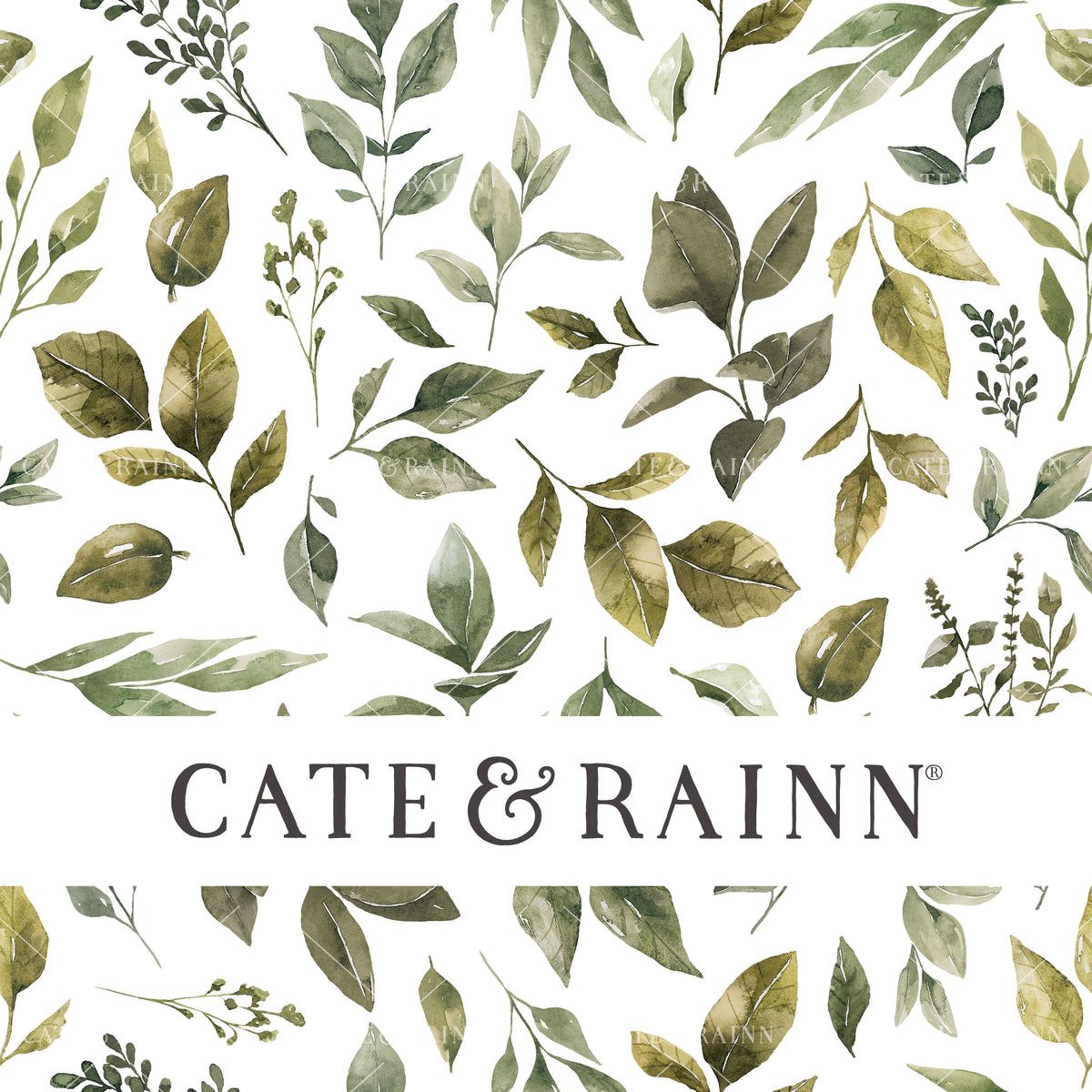 Boho Hand-Painted Leaves 