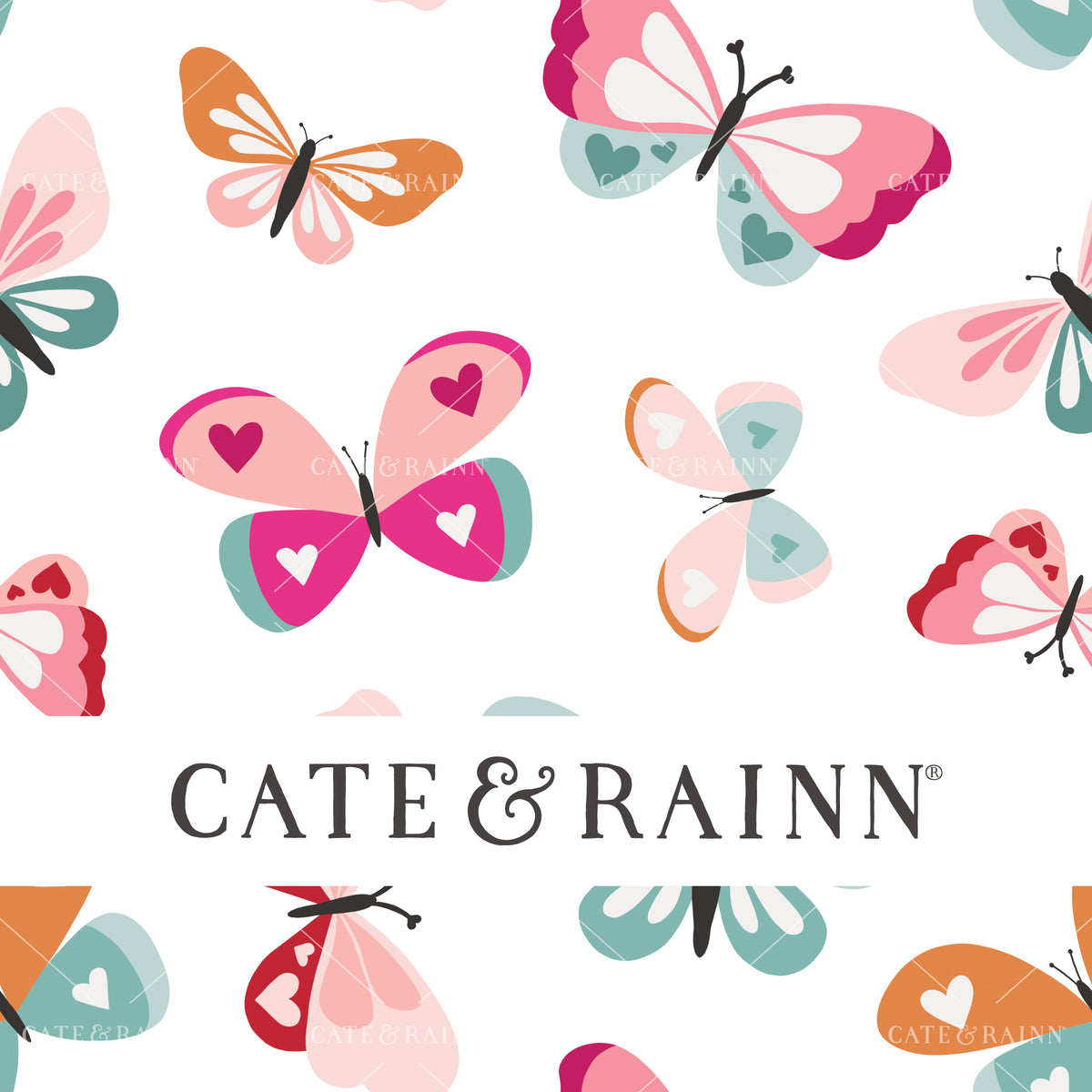 Valentines Butterflies Design